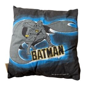 VTG Batman DC Comics 1989 Throw Pillow